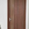 CỬA GỖ MDF MELAMINE CHẠY CHỈ NHÔM ĐỒNG