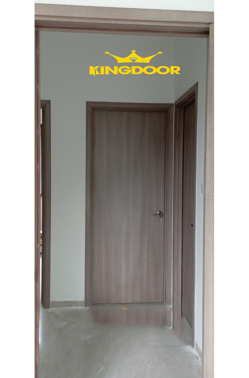 Cửa gỗ chung cư mini laminate