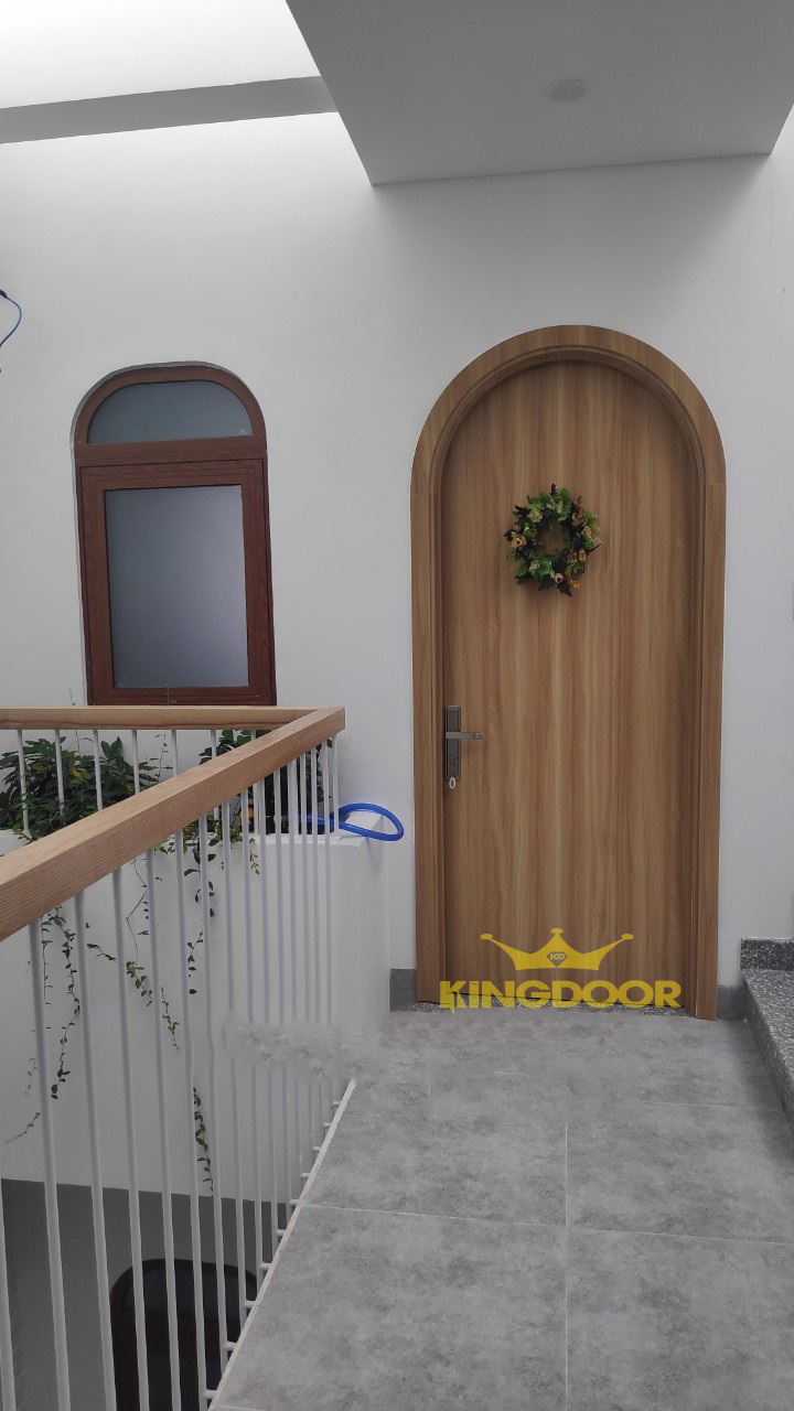 Cửa gỗ vòm nhựa composite