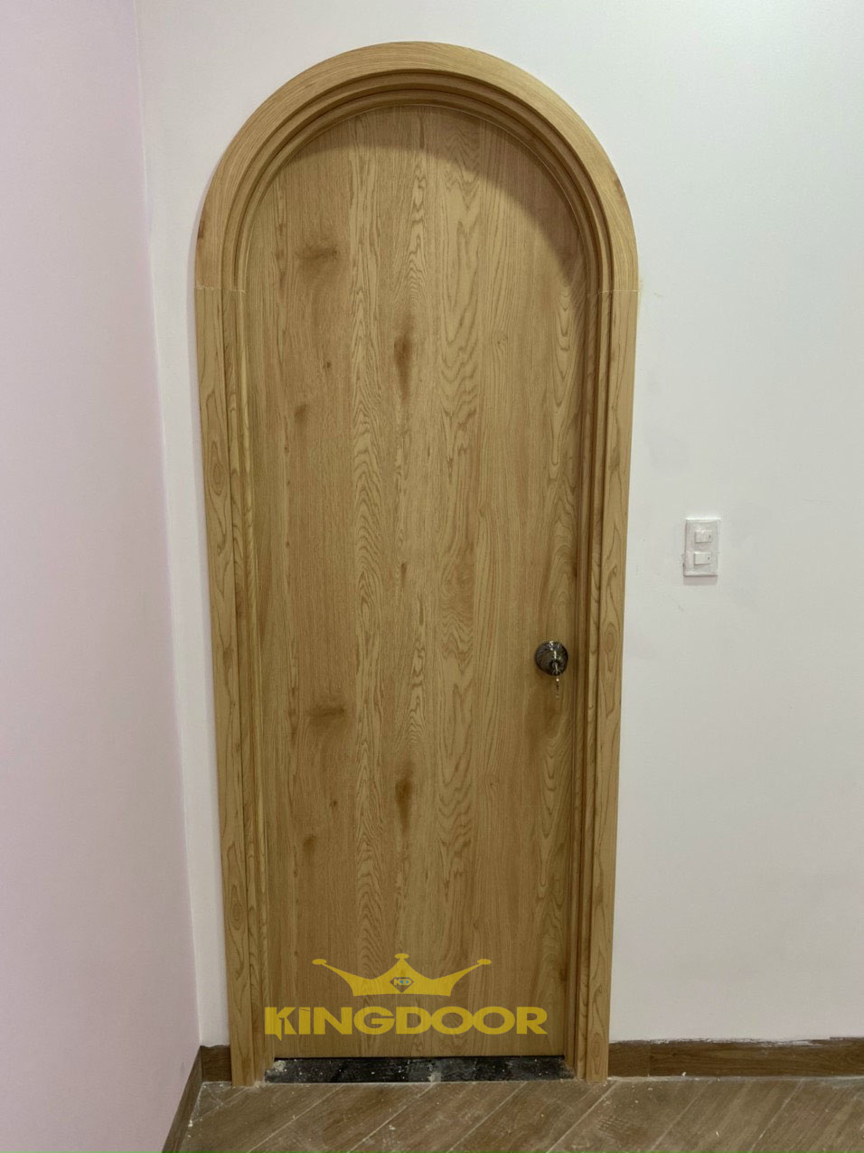 Cửa gỗ vòm nhựa composite