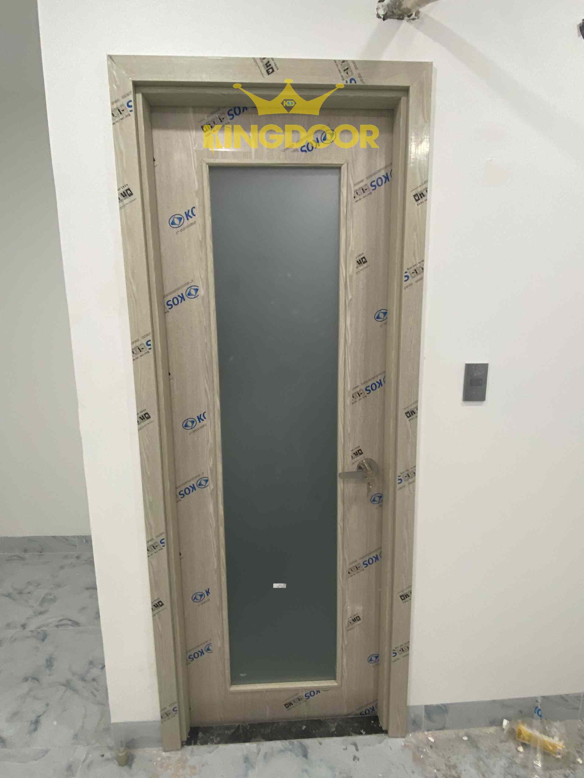 Cửa nhựa nhà tắm giả gỗ