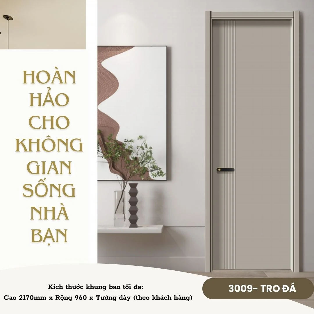 Vât liệu xây dựBáo giá cửa gỗ Carbon tại TP.HCM | Cửa Kingdoorng:  3009-TRO-DA