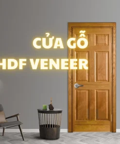 Cửa gỗ công nghiệp HDF Veneer
